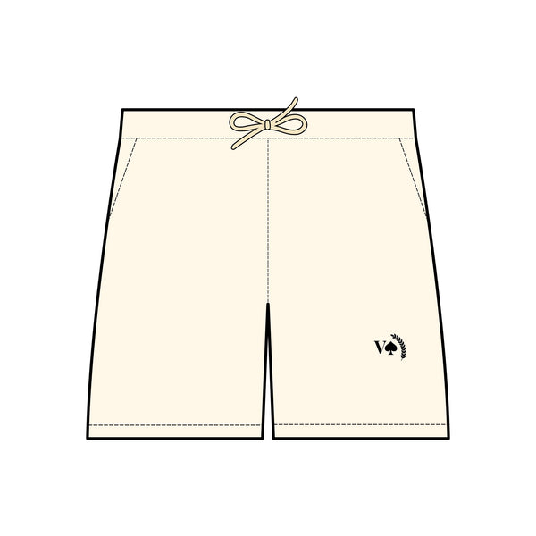 BEIGE NSW FLEECE SHORTS