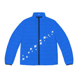 BLUE LONELY SPADE PUFFER JACKET