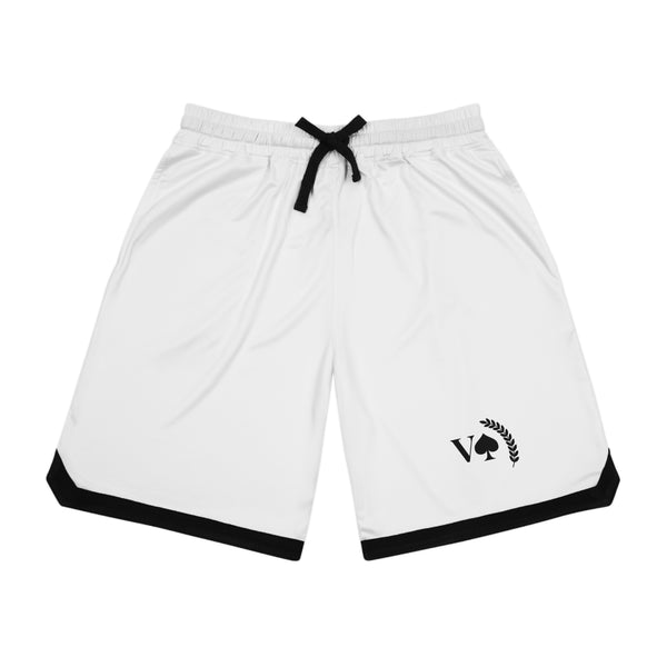 WHITE NSW BASKETBALL SHORTS