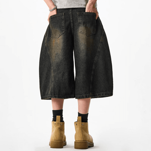 BLACK "OG" VOLO DENIM SHORTS