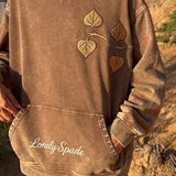 BROWN 'CONNECTED' HOODIE