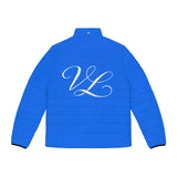 BLUE LONELY SPADE PUFFER JACKET