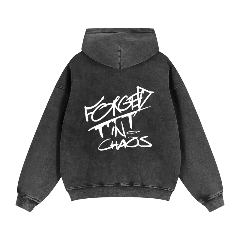 BOXY FORGED IN CHAOS ZIP UP