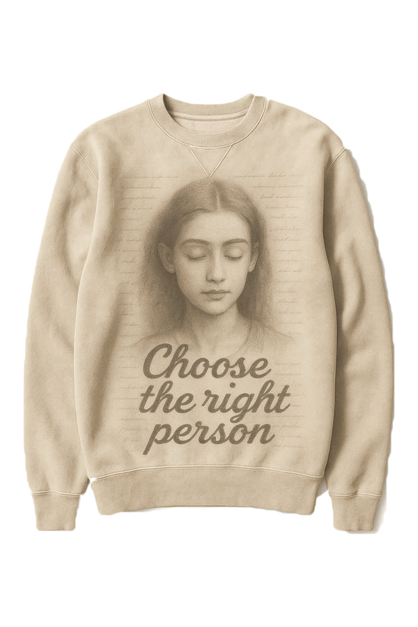 VINTAGE "CHOICES" LONG SLEEVE