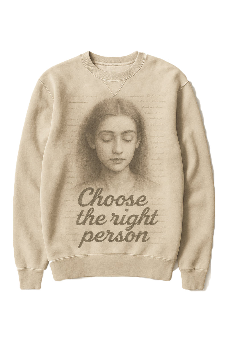VINTAGE "CHOICES" LONG SLEEVE