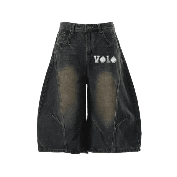 BLACK "OG" VOLO DENIM SHORTS
