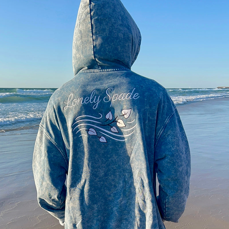 BLUE 'CONNECTED' HOODIE