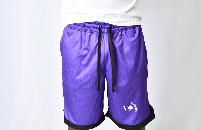 PURPLE NSW BASKETBALL SHORTS