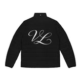BLACK LONELY SPADE PUFFER JACKET