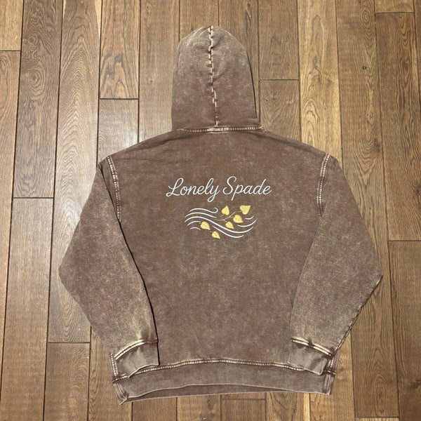 BROWN 'CONNECTED' HOODIE