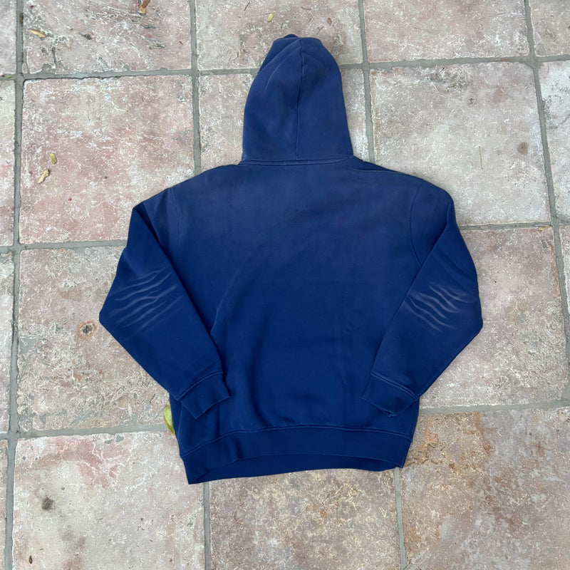 NAVY LONELY SPADE SUNFADED HOODIE