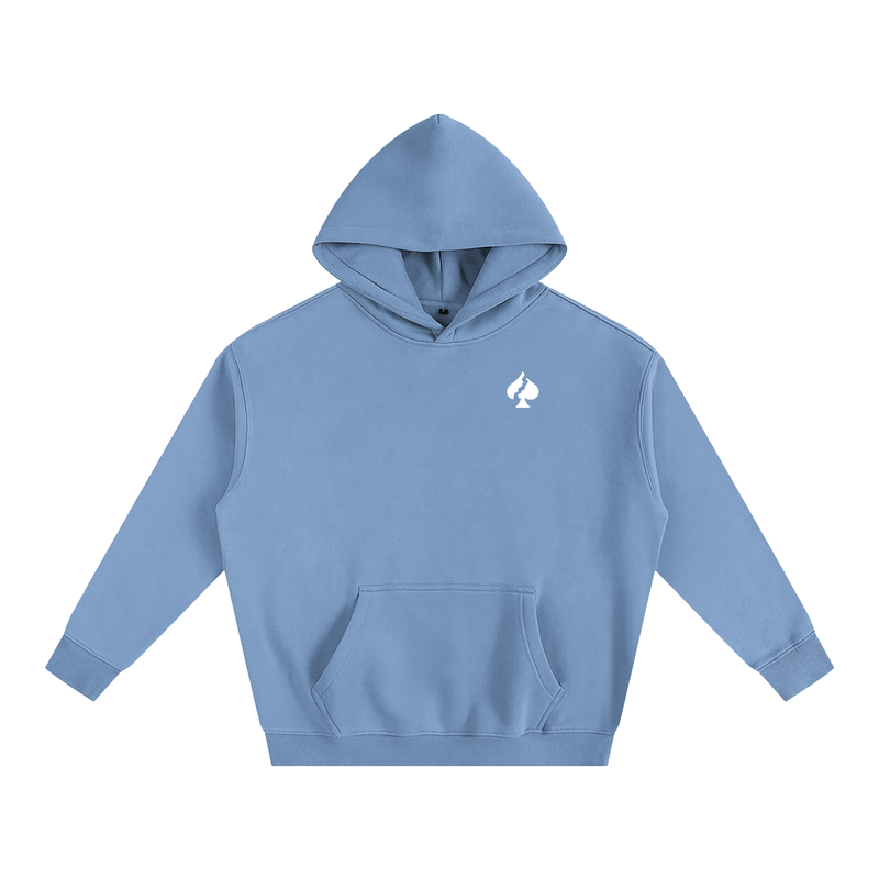 LIGHT BLUE HEARTBROKEN HOODIE