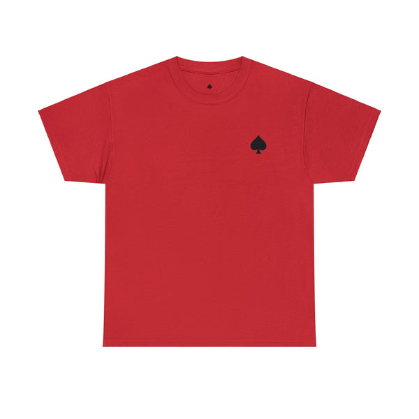 RED LONELY SPADE TEE