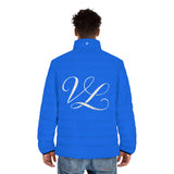 BLUE LONELY SPADE PUFFER JACKET