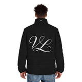 BLACK LONELY SPADE PUFFER JACKET