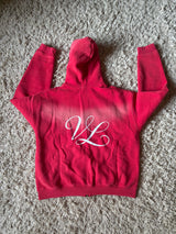 RED LONELY SPADE ZIP UP