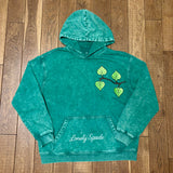 GREEN 'CONNECTED' HOODIE