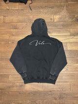 BLACK ANCESTRAL ZIP UP