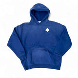 NAVY LONELY SPADE SUNFADED HOODIE