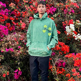 GREEN 'CONNECTED' HOODIE