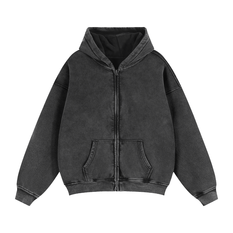 BOXY FORGED IN CHAOS ZIP UP