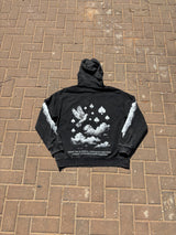 BLACK RETRO "ABOVE" VOLO HOODIE