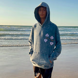 BLUE 'CONNECTED' HOODIE