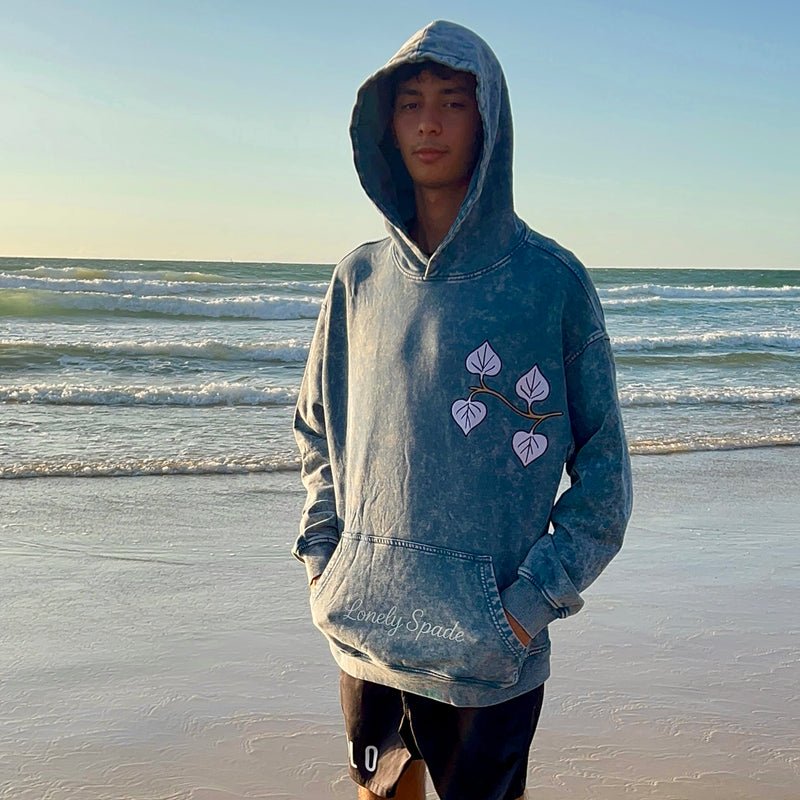 BLUE 'CONNECTED' HOODIE