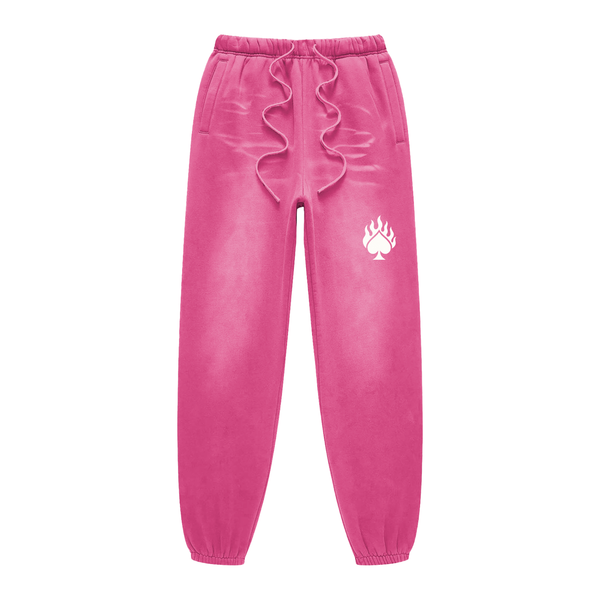 PINK SUNFADED FLEECE