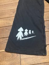 BLACK ANCESTRAL PANTS