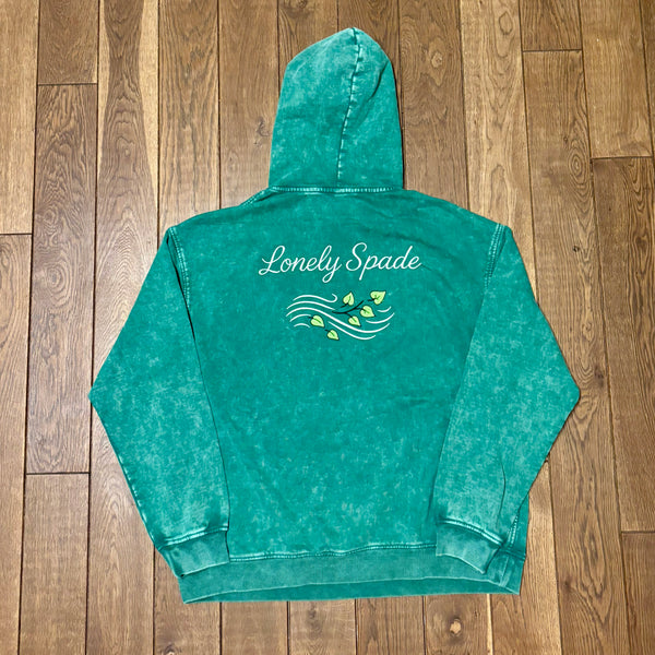 GREEN 'CONNECTED' HOODIE