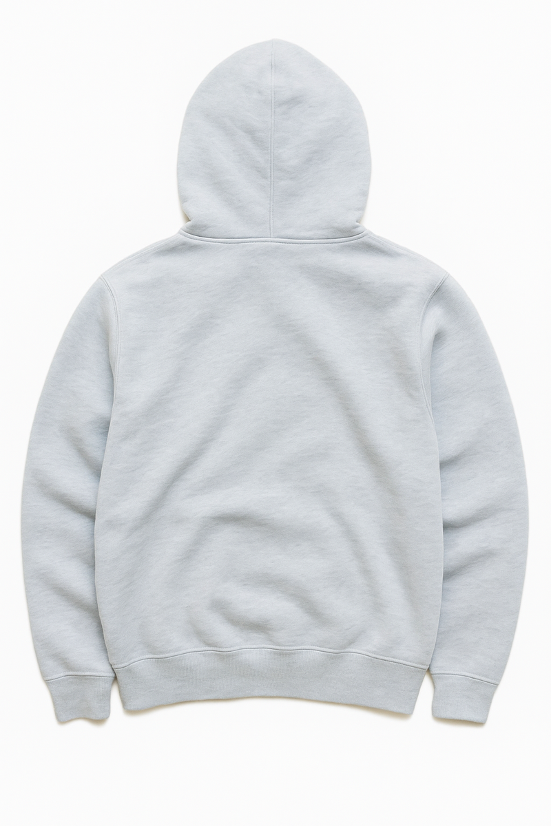 WHITE LONELY SPADE HOODIE