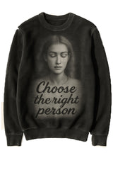 VINTAGE "CHOICES" LONG SLEEVE