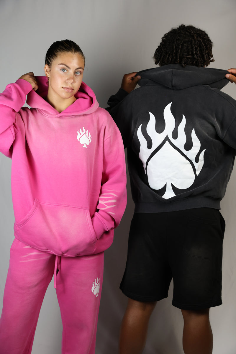 LONELY SPADE SUNFADED ZIP UP