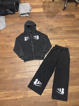 BLACK ANCESTRAL PANTS