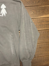 GRAY ANCESTRAL ZIP UP