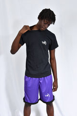 PURPLE NSW BASKETBALL SHORTS