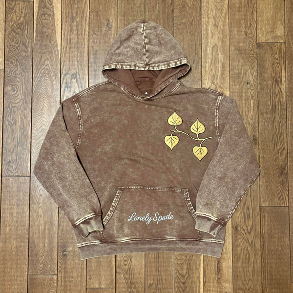 BROWN 'CONNECTED' HOODIE