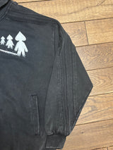 BLACK ANCESTRAL ZIP UP