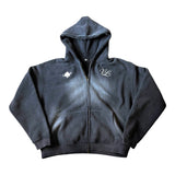 SUNFADED BOXY "PRECISION" ZIP UP