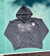 LONELY SPADE SUNFADED ZIP UP