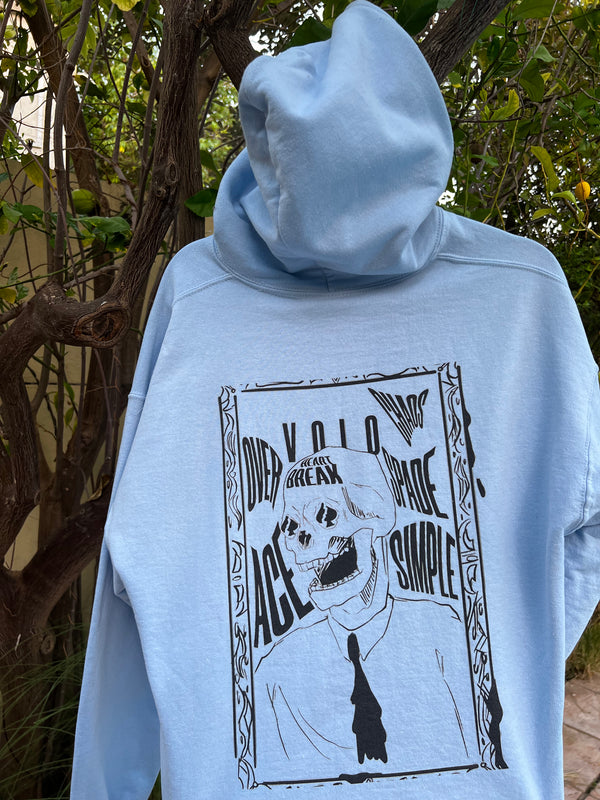 SKY BLUE CHAOS HOODIE