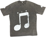 BLACK VOLO "MUSIC HEALS" TEE