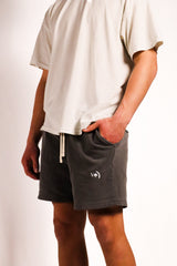 BLACK NSW FLEECE SHORTS