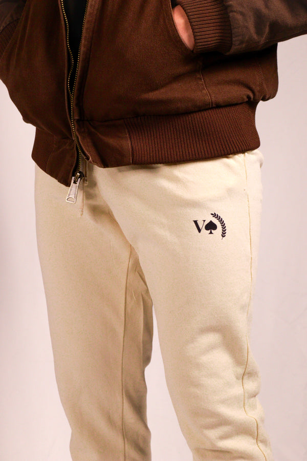 BEIGE NSW FLEECE PANTS