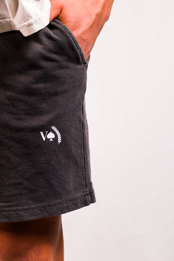 BLACK NSW FLEECE SHORTS