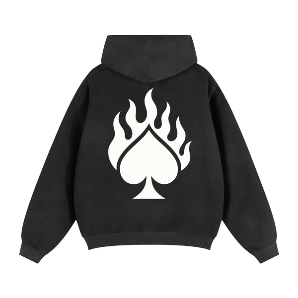ALL IN SUN FADED ZIP UP HOODIE
