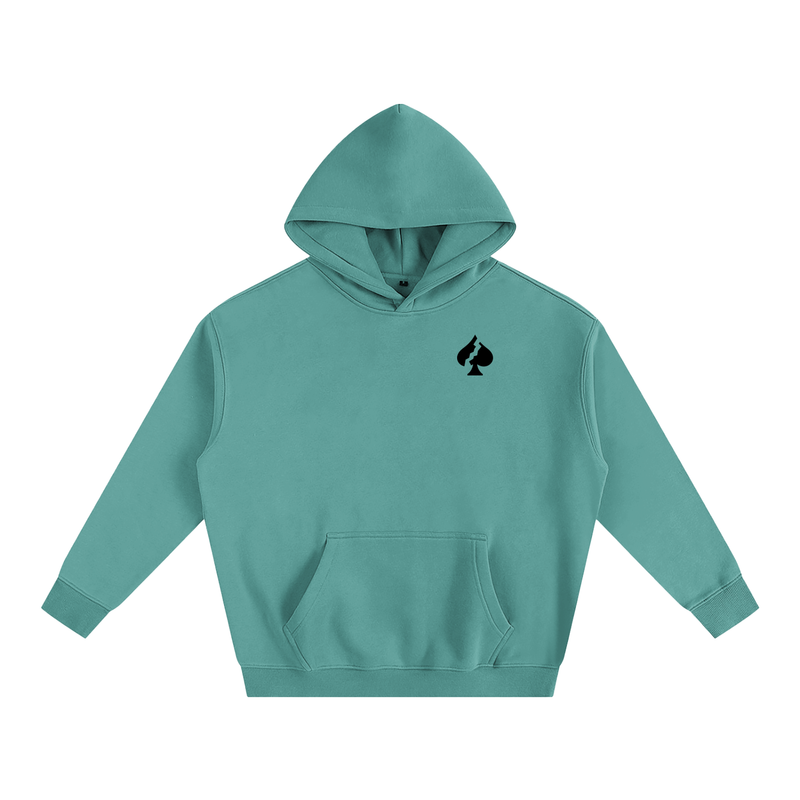 TEAL HEARTBROKEN HOODIE