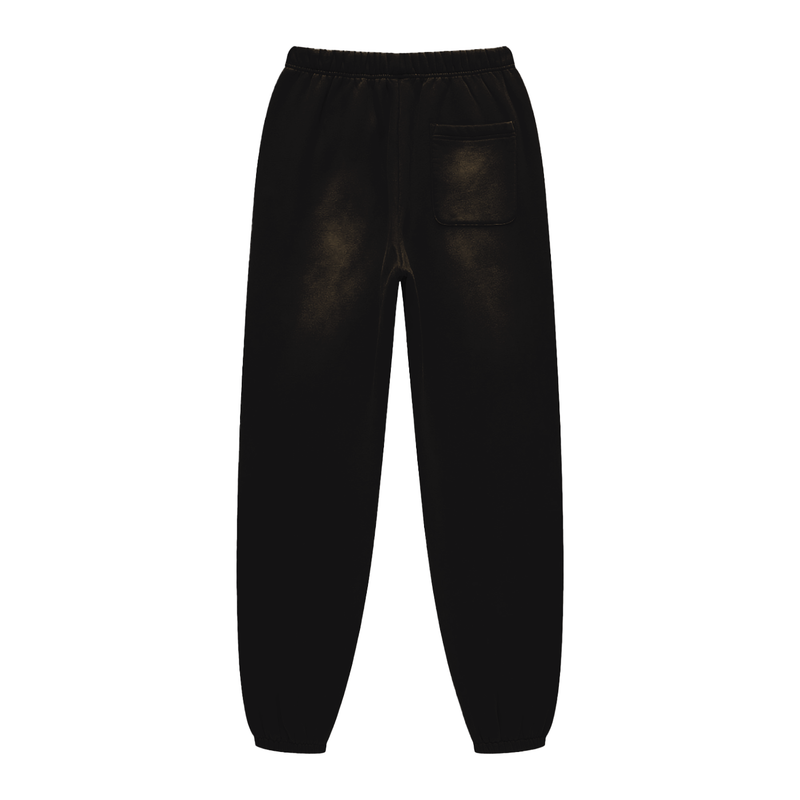 BLACK SUNFADED FLEECE