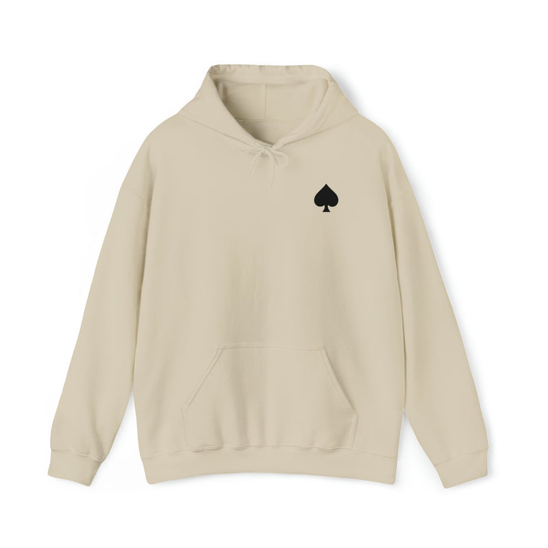 BLANK BEIGE LONELY SPADE HOODIE